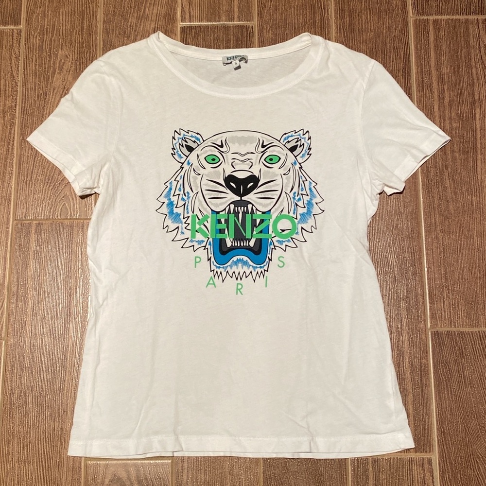 Kenzo Tiger white tshirt